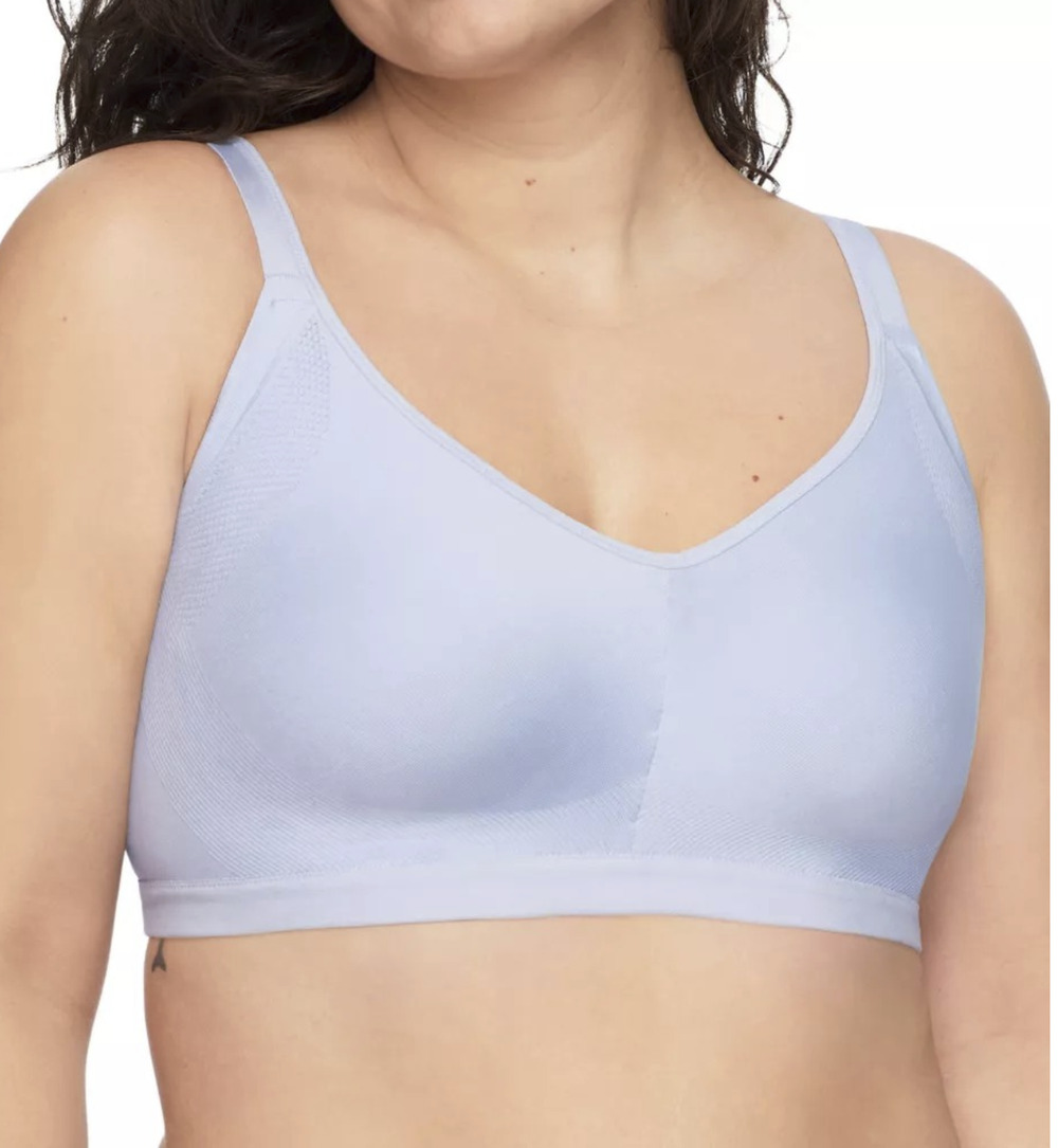 Warner's Women Easy Does It No Bulge Wirefree Contour Bra Frost Size S
